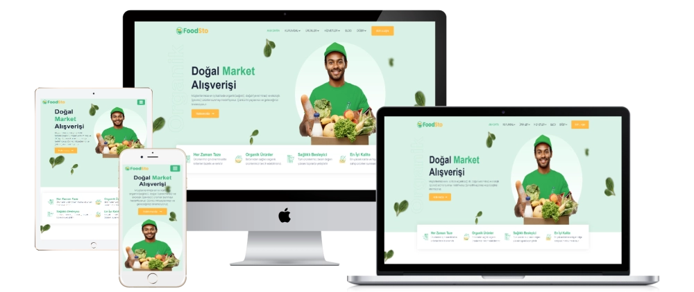 Organik Ürün E-Ticaret Paketi