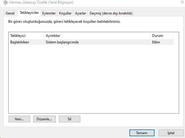 At startup trigger for Hermes_Gateway.